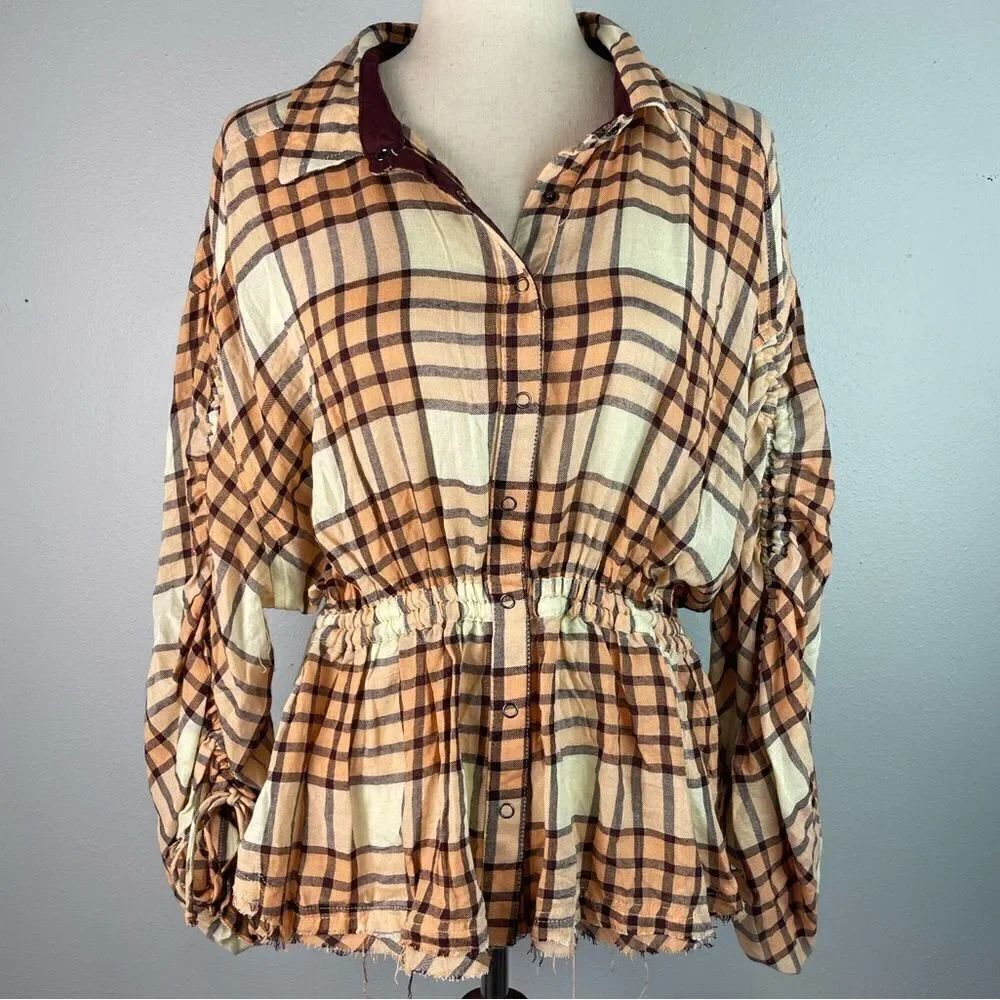 NWT We The Free Peach Tree Combo Bottom Down Top Size M